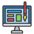 Black Minimalist Outline Icons Icon Set (8)